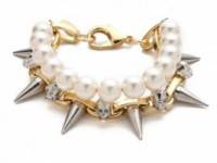 Joomi Lim London Calling Skull Layered Bracelet