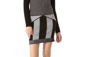 Joseph Shad Stripe Sweater Dress