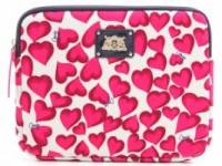 Juicy Couture Darling Hearts iPad Zip Around Case