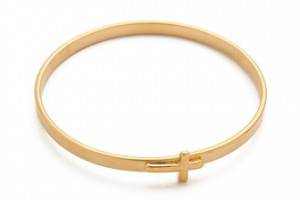 Jules Smith Cross Bangle Bracelet