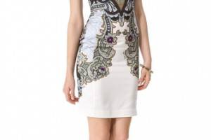 Just Cavalli Baroque Sleeveless Dress