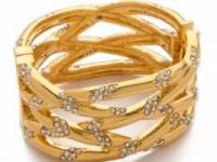 KARA by Kara Ross Braided Crystal Bangle