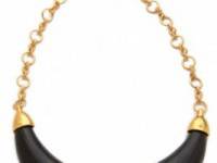 KARA by Kara Ross Resin Collar Necklace with Inlay