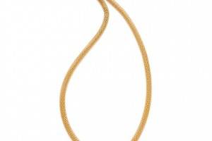 KARA by Kara Ross Snake Chain Knot Necklace