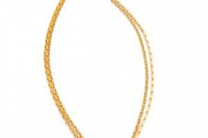 KARA by Kara Ross Snake Wrap Horn Necklace