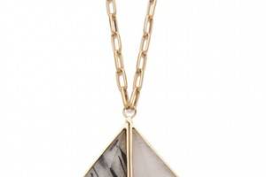 Kelly Wearstler Dual Point Pendant Necklace