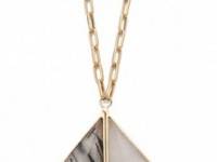 Kelly Wearstler Dual Point Pendant Necklace