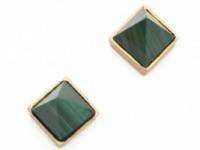 Kelly Wearstler Malachite Point Earrings