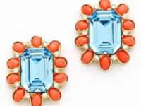 Kenneth Jay Lane Oversized Stud Earrings