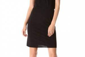 L'AGENCE Draped Back Dress