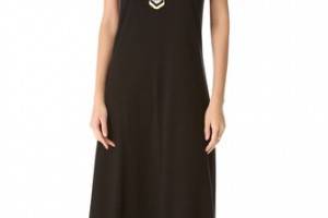 Lanston V Back Maxi Dress