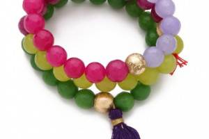 Lead Colorblock Bracelet Set