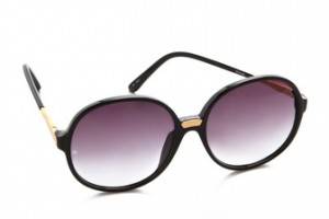 Linda Farrow Luxe Round Acetate Sunglasses