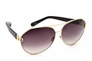 Linda Farrow Luxe Snakeskin Sunglasses