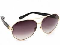 Linda Farrow Luxe Snakeskin Sunglasses