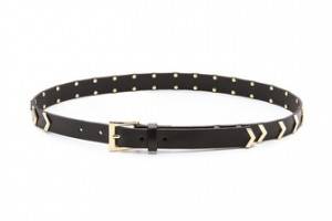 Linea Pelle Hayden Chevron Stud Belt