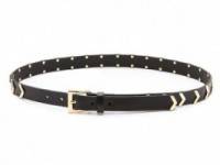 Linea Pelle Hayden Chevron Stud Belt