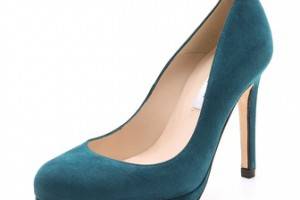 L.K. Bennett Sledge Platform Pumps