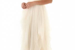 Love, Yu Off Shoulder Tulle Gown