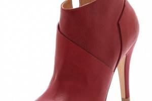 Maison Martin Margiela Leather Asymmetrical Booties