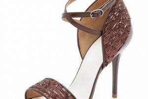 Maison Martin Margiela Sequin Heel Cap Sandals