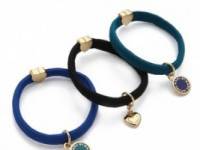 Marc by Marc Jacobs Enamel Disc Cluster Pony Hair Ties