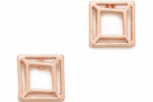 Marc by Marc Jacobs Gem Slice Stud Earrings