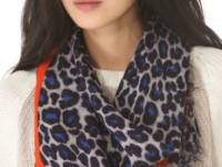 Marc by Marc Jacobs Lenora Leopard Scarf