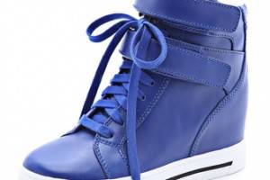 Marc by Marc Jacobs Strappy Hi Top Wedge Sneakers