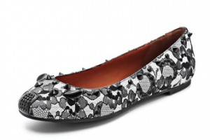 Marc by Marc Jacobs Studded Lace Mouse Flats