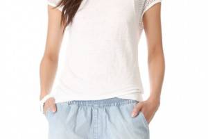 Marc by Marc Jacobs Textured Linen Top