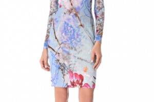 Matthew Williamson Short Raglan Sleeve Dress