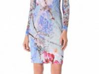 Matthew Williamson Short Raglan Sleeve Dress