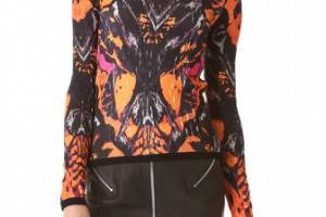 McQ - Alexander McQueen Print Knit Top