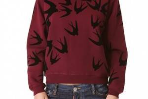 McQ - Alexander McQueen Swallow Flock Sweatshirt