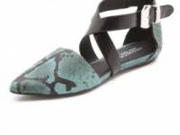 Messeca New York Jaxen Snake d&#039;Orsay Flats