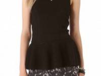 Milly Rainey Peplum Top