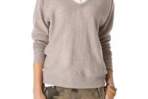 Minnie Rose Dolman Cashmere Sweater