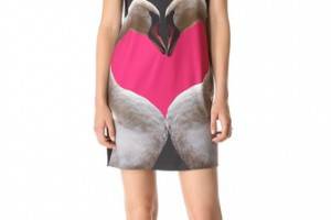 Moschino Cheap & Chic Swan Dress