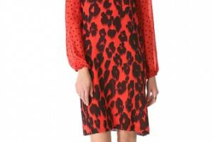 Moschino Cheap and Chic Printed Dress