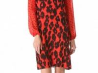 Moschino Cheap and Chic Printed Dress