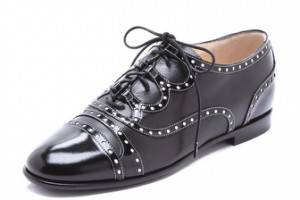 Moschino Leather Oxfords