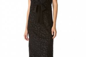 Moschino Sleeveless Devore Gown