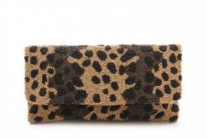 MOYNA Cheetah Clutch