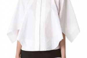 Mugler Draped Top