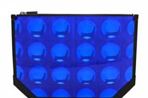 Mugler Mirror Hologram Clutch