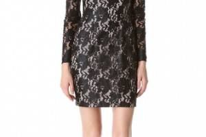 Nicholas Metallic Lace Dress