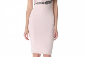 Notte by Marchesa Draped Top Cocktail Dress