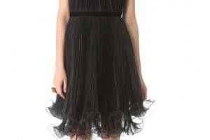 Notte by Marchesa Pleated Cocktail Dress
