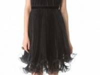 Notte by Marchesa Pleated Cocktail Dress